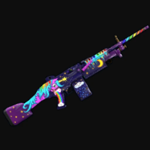 Rainbow Pony M249