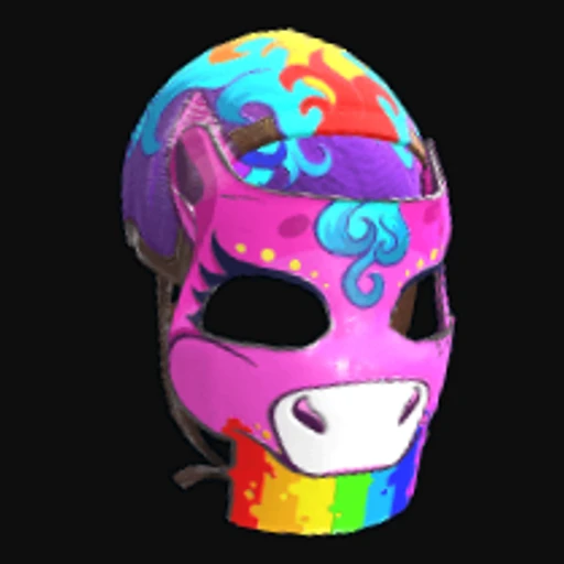 Rainbow Pony Mask