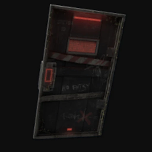 Red Sector Armored Door