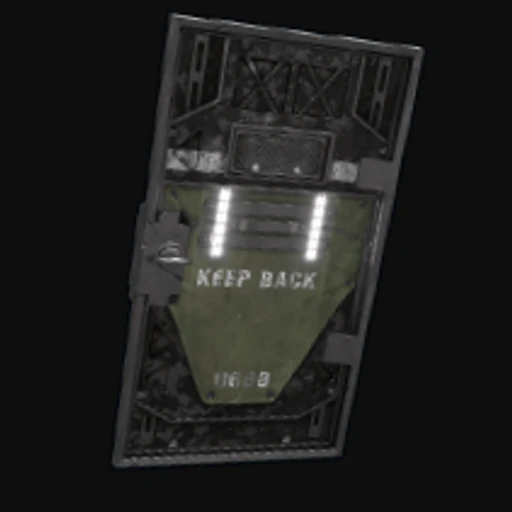 Reinforced Armored Door