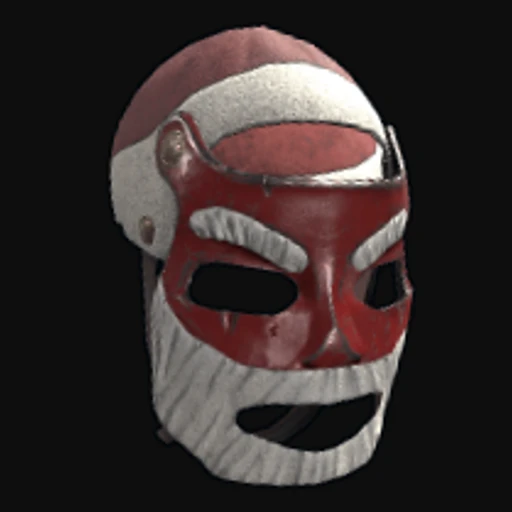 Santa Metal Facemask