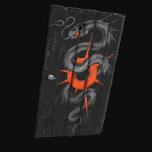 Serpent Lightkeeper Wooden Door