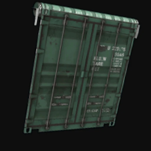 Shipping Container Garage Door