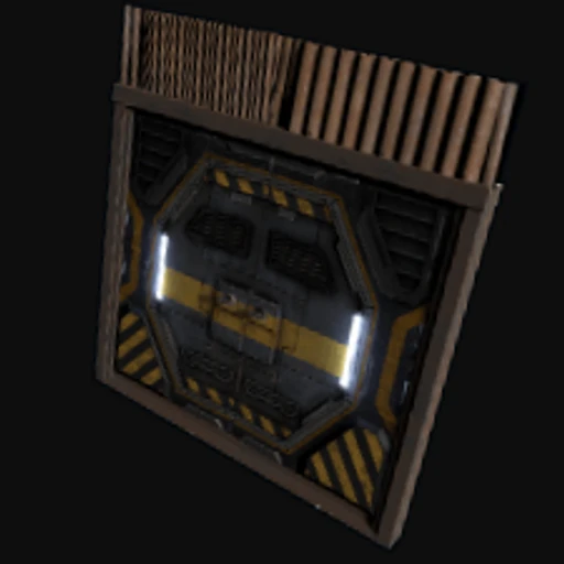 Space Airlock Double Door