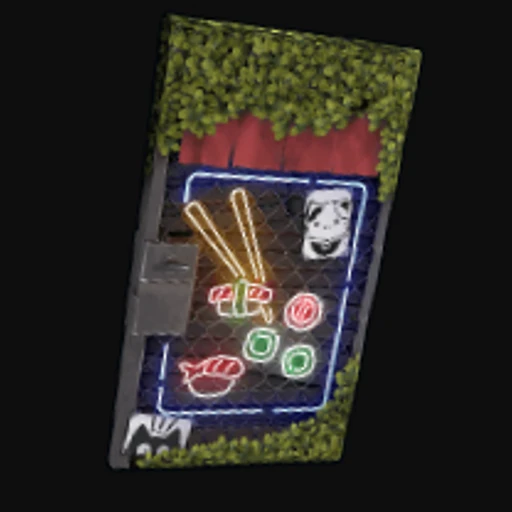 Sushi Sheet Metal Door