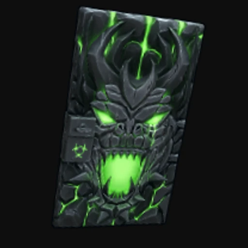 Toxic Dragon Metal Door