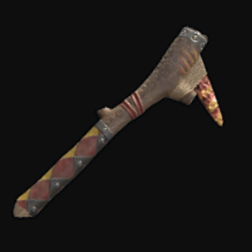 Tribal Stone Pickaxe