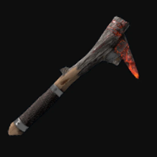 Volcanic Stone Pick Axe