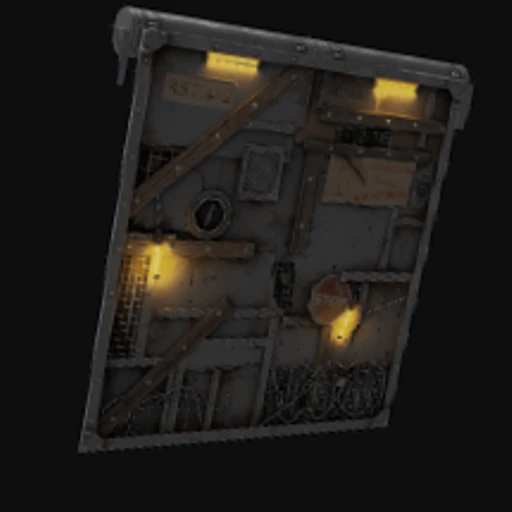 Welded Quarantine Garage Door