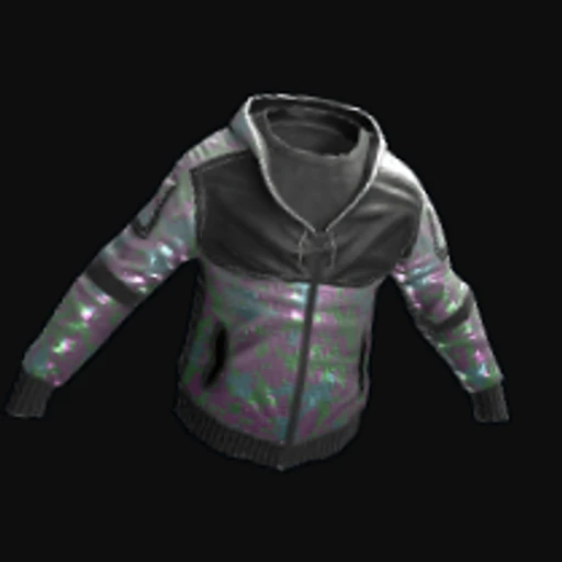 White Holographic Hoodie