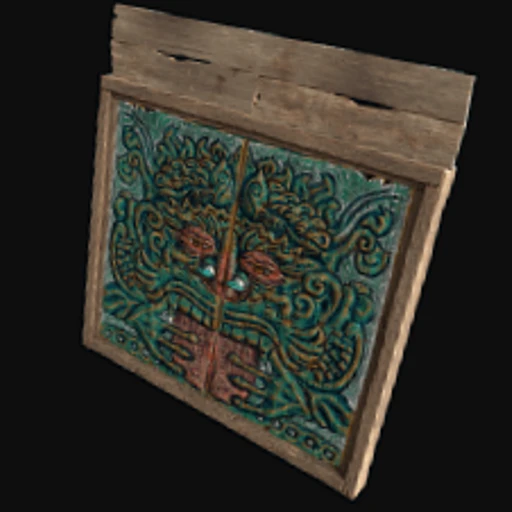 Wind King Wooden Double Door