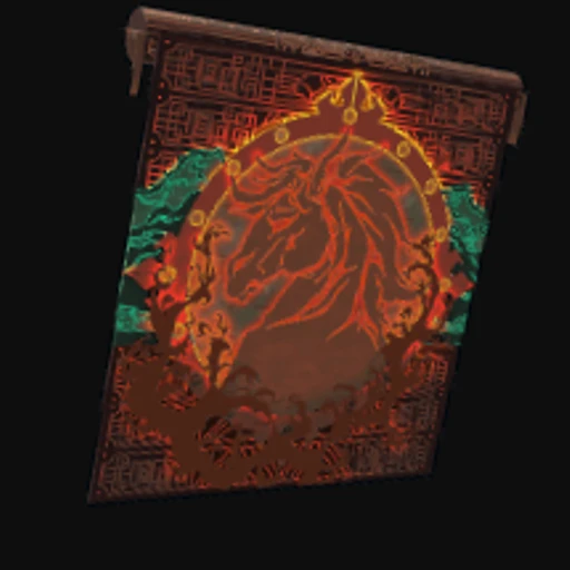 Year of the Horse Garage Door